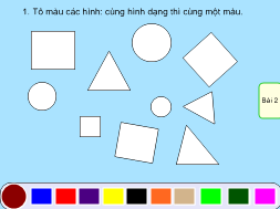 Hình Vuông, Hình Tròn, Hình Tam Giác
