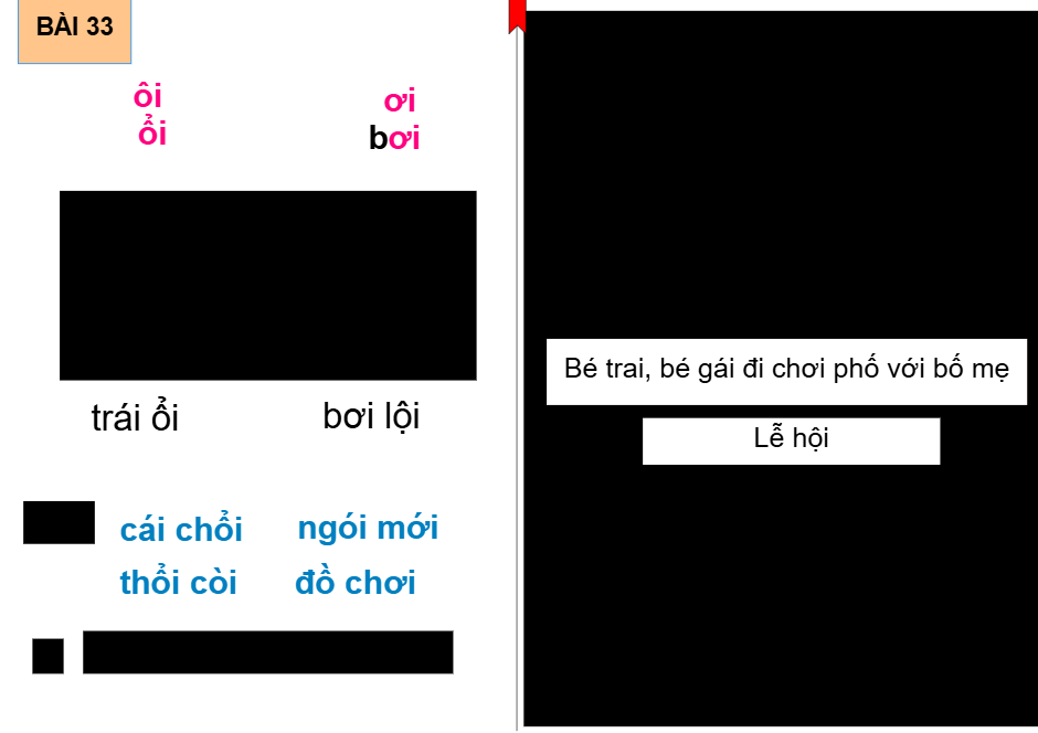 Bài 33: ôi - ơi