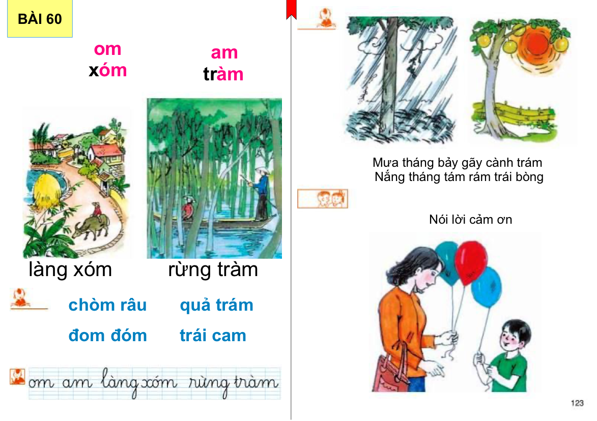 Bài 60: om- am