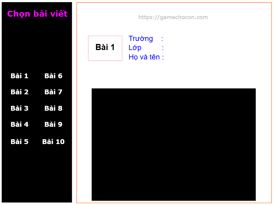 80 bài tập viết cho bé