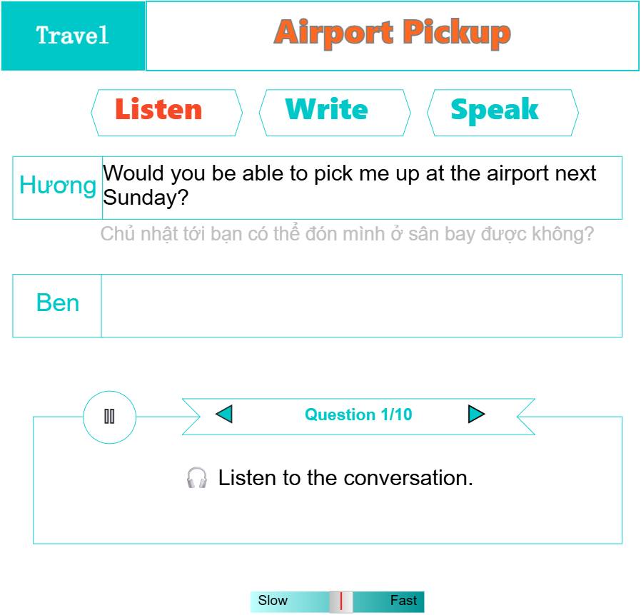 Picking Up at the Airport