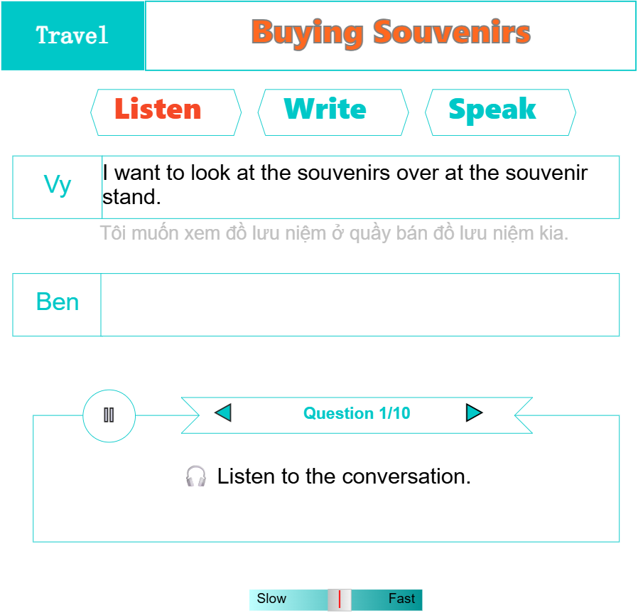 Shopping for Souvenirs