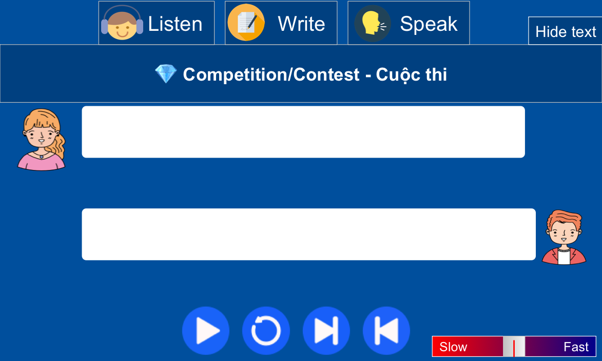 Competition/Contest - Cuộc thi