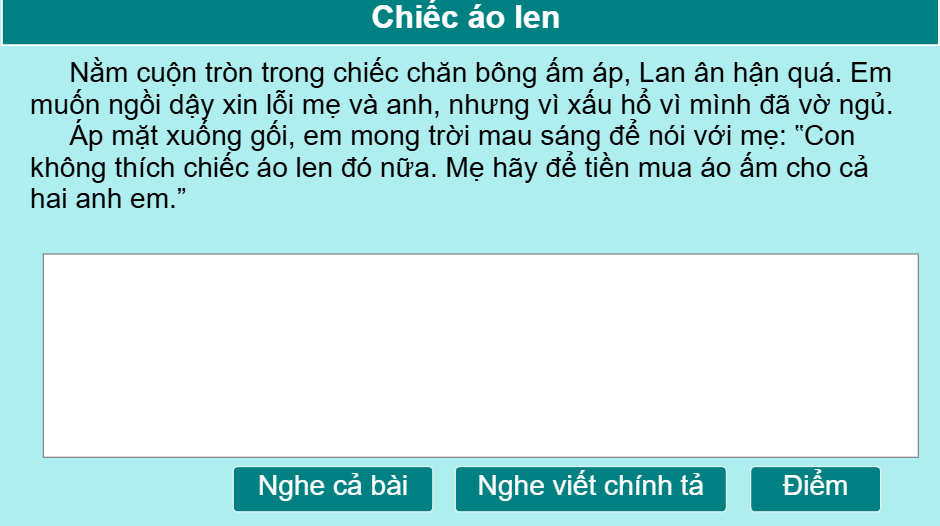 Chiếc áo len