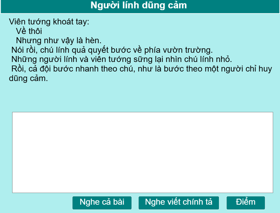 Người lính dũng cảm
