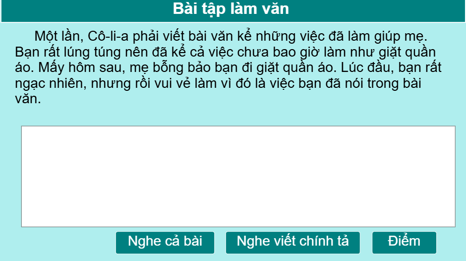 Bài tập làm văn