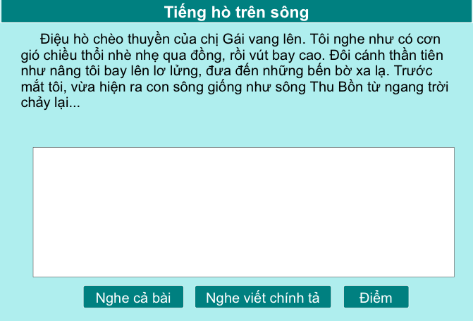 Tiếng hò trên sông