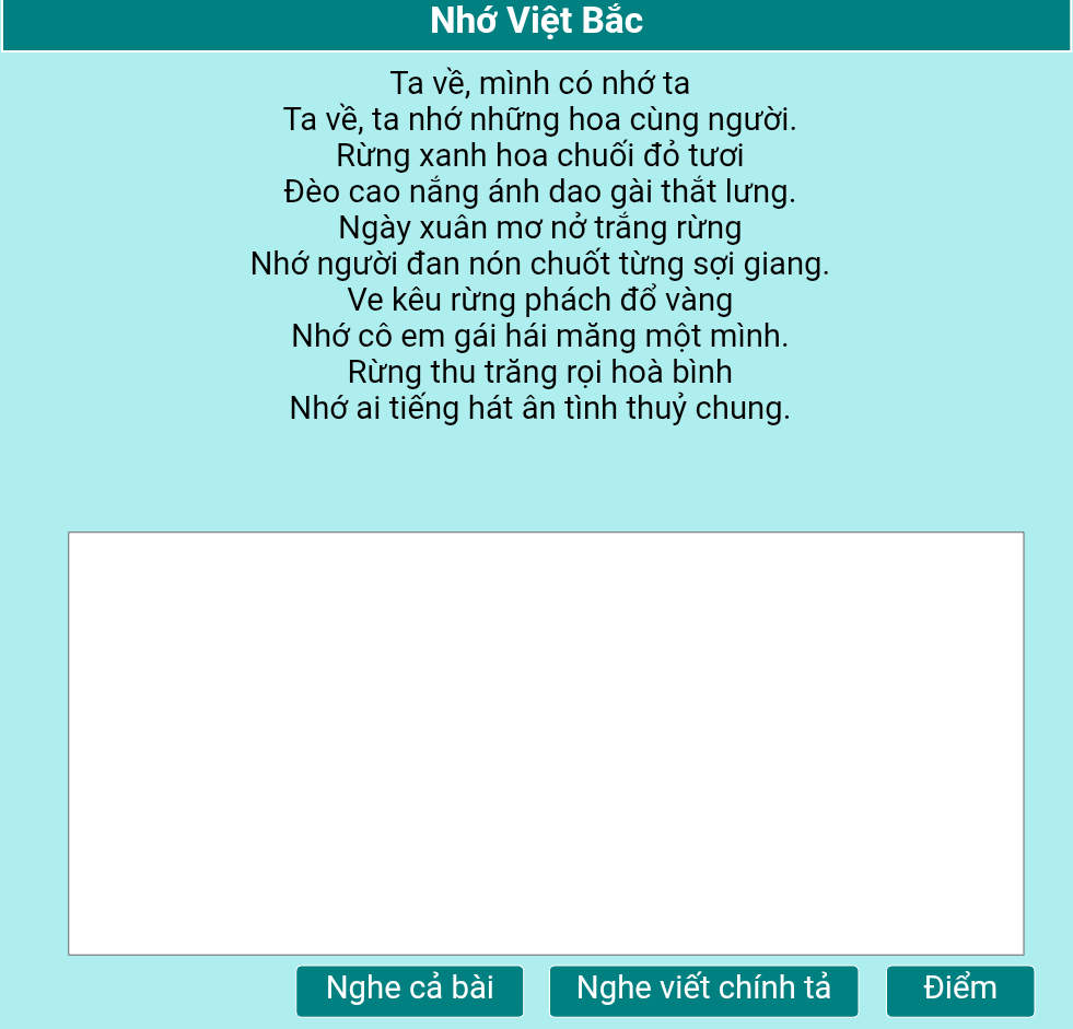 Nhớ Việt Bắc