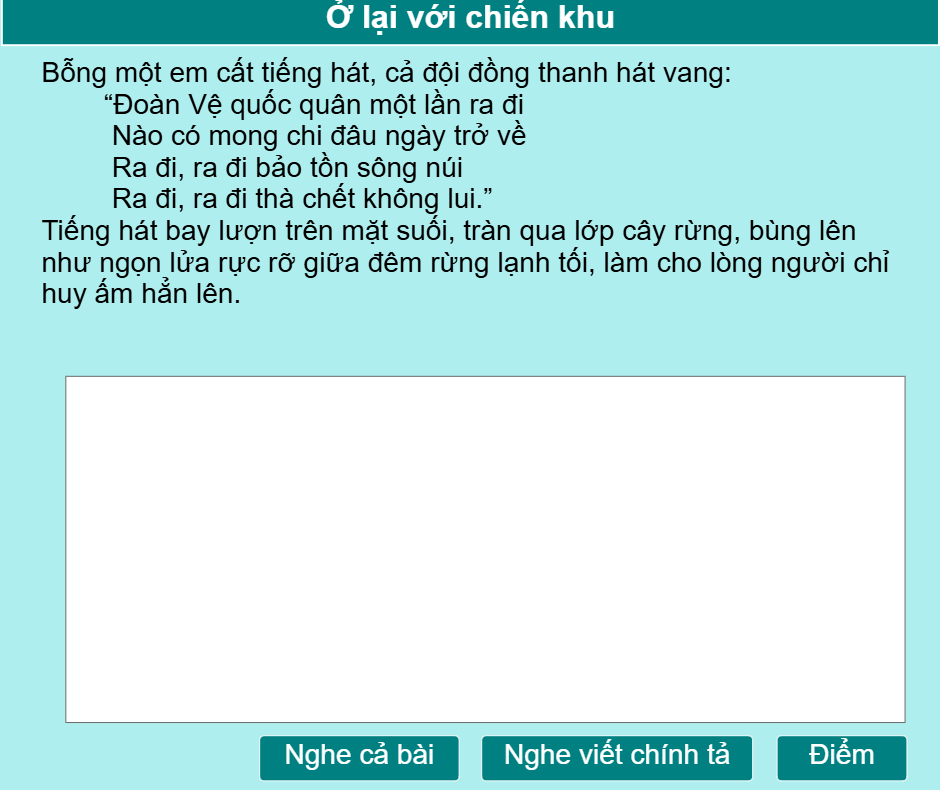Ở lại với chiến khu