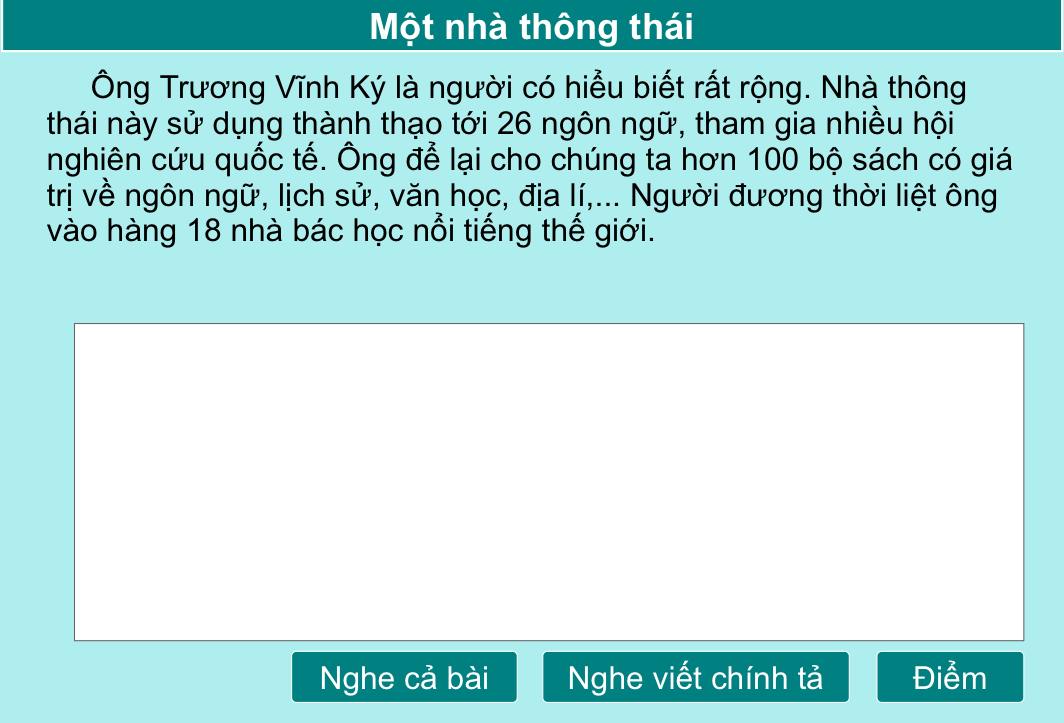 Một nhà thông thái