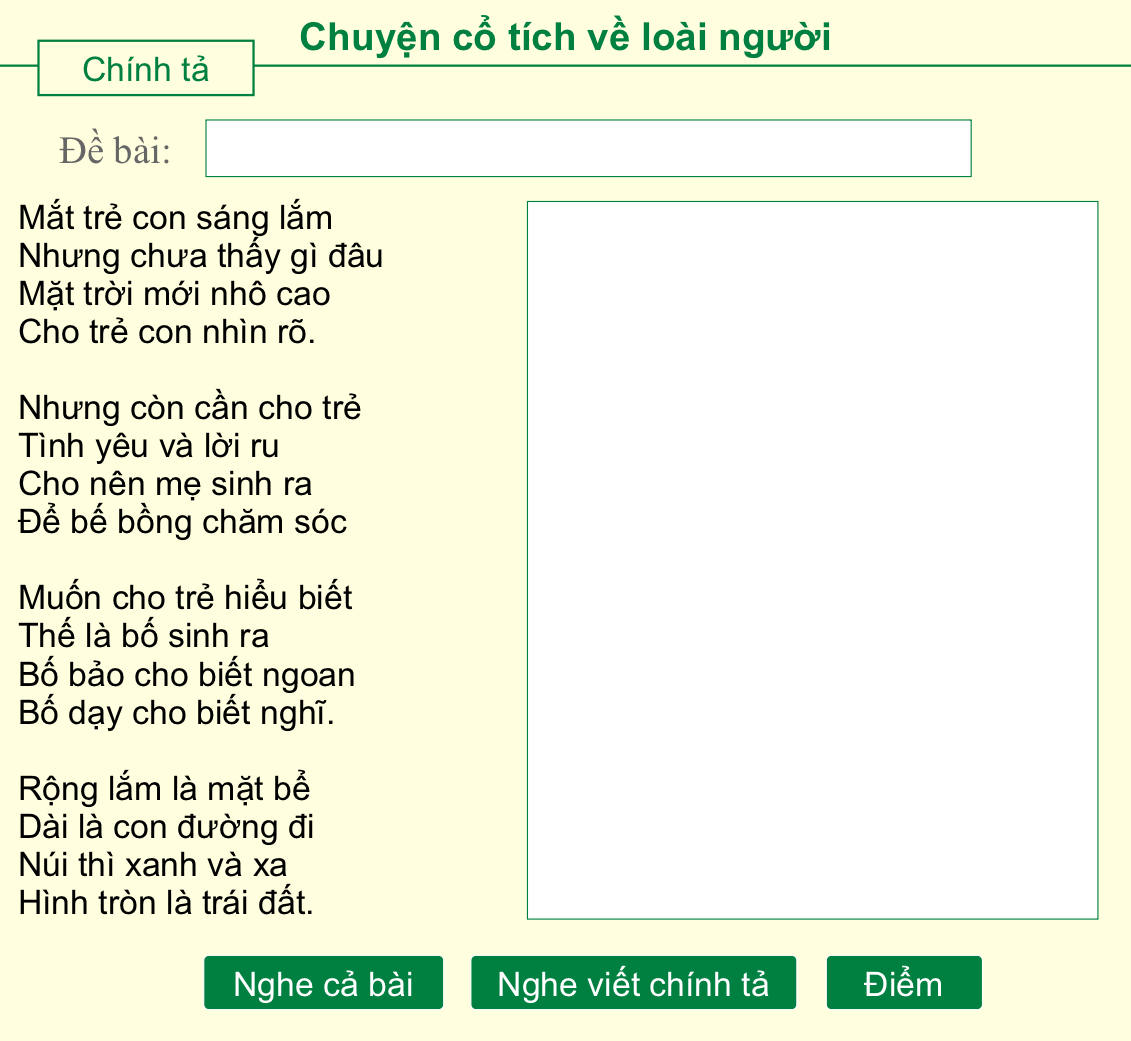 Chuyện cổ tích về loài người