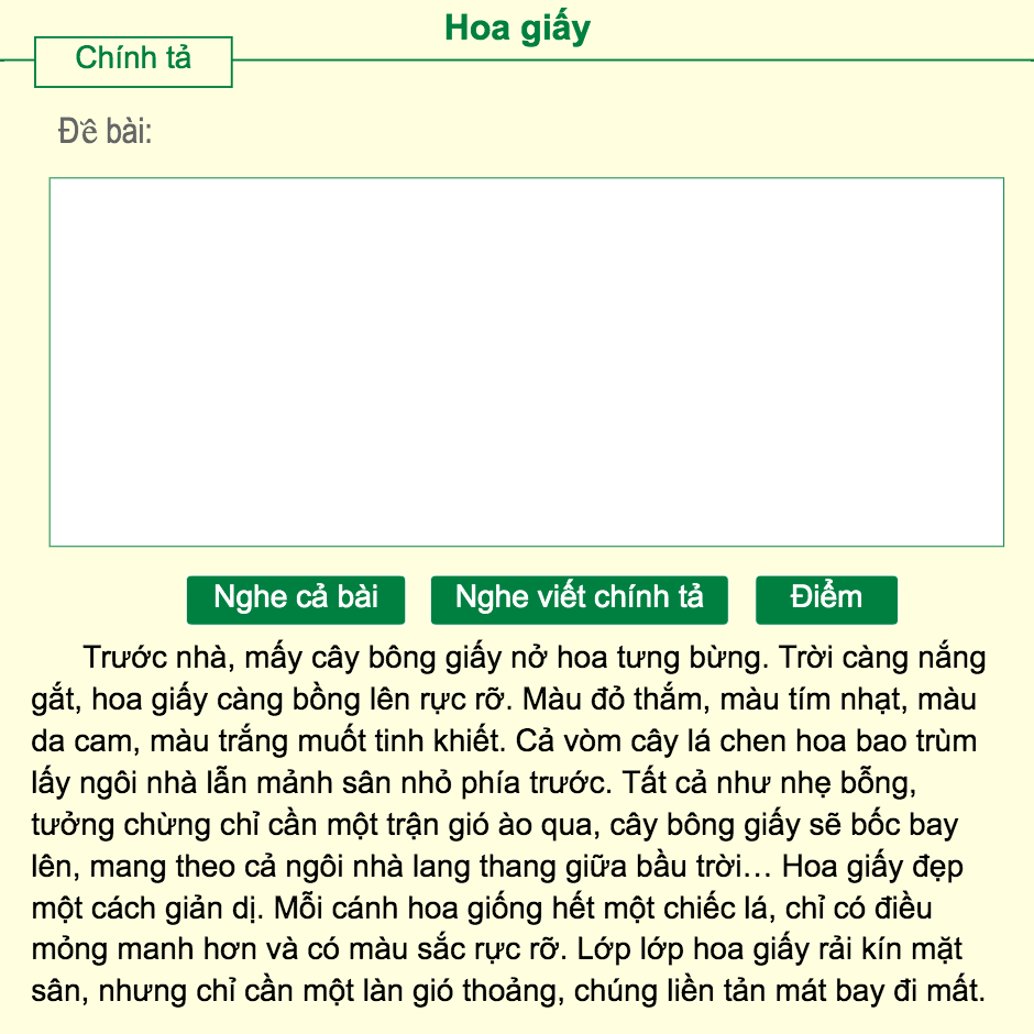 Hoa giấy