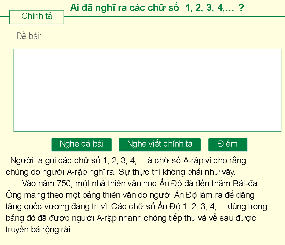 Ai đã nghĩ ra các chữ số  1, 2, 3, 4,… ?