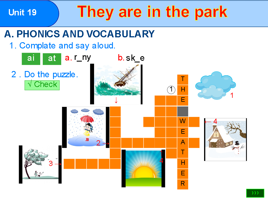 Unit 19: They are in the park