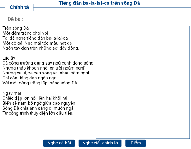 Tiếng đàn ba-la-lai-ca trên sông Đà
