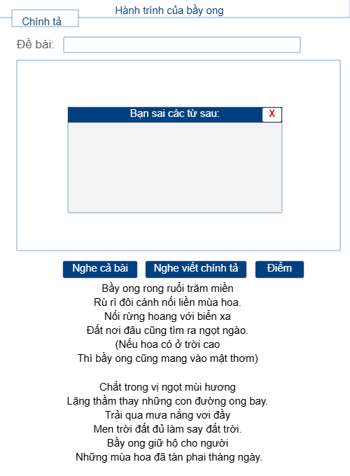 Hành trình của bầy ong