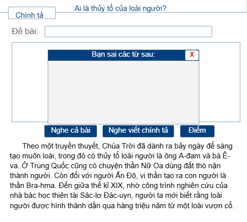 Ai là thủy tổ của loài người?