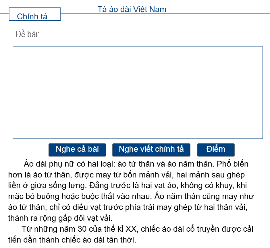 Tà áo dài Việt Nam