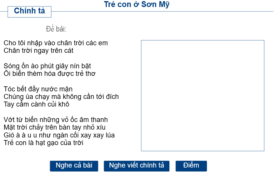 Trẻ con ở Sơn Mỹ