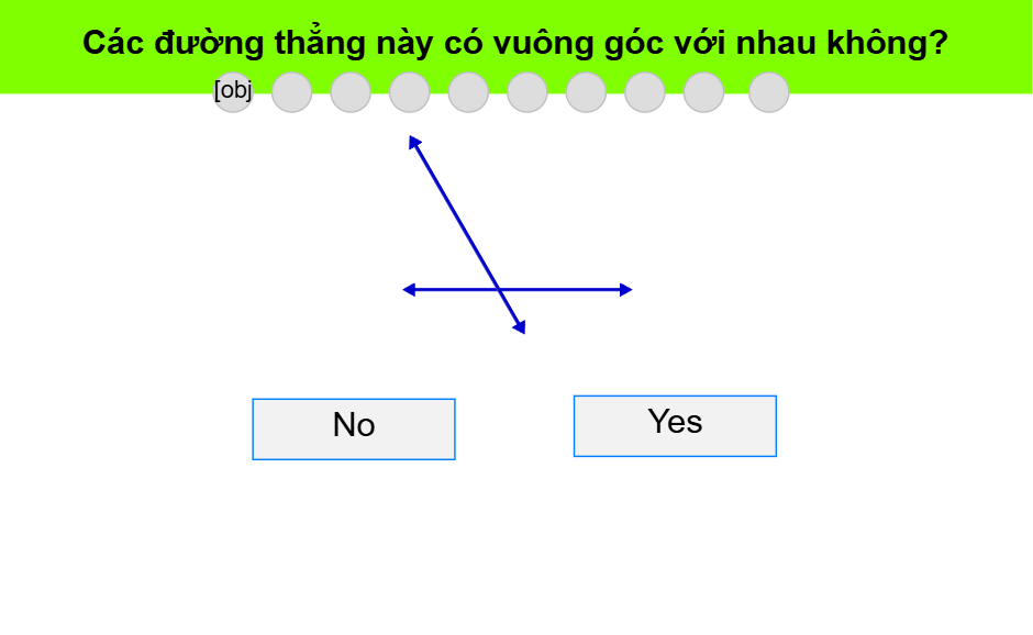 Hai đường thẳng song song, vuông góc, cắt nhau