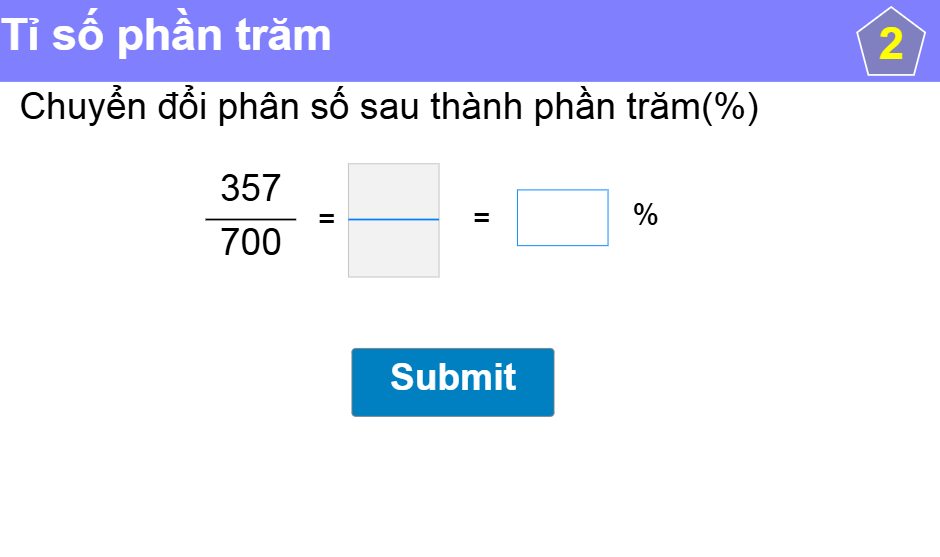 Tỉ số phần trăm