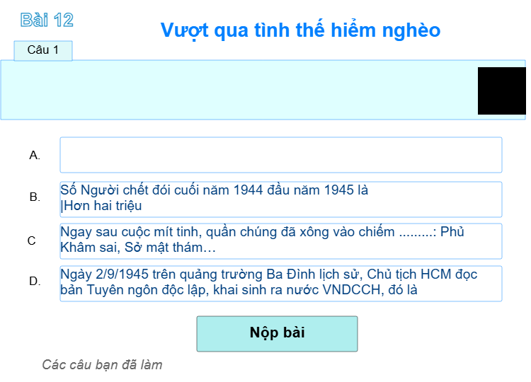 Bài 12: Vượt qua tình thế hiểm nghèo