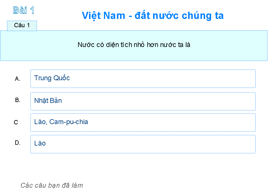 Bài 1: Việt Nam - đất nước chúng ta