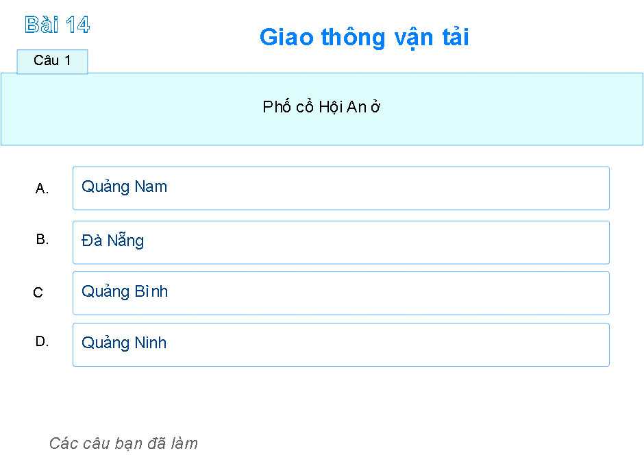 bài 15: Thương mại và du lịch