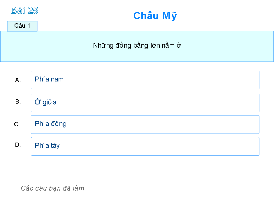 Bài 25: Châu Mỹ