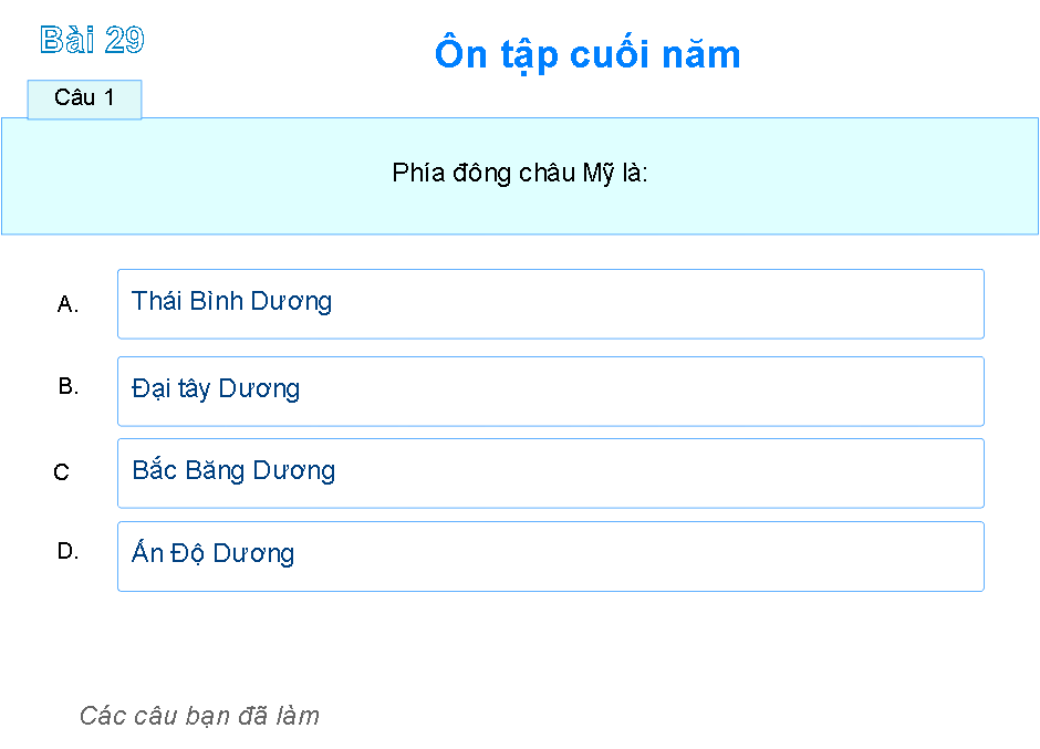 Bài 29: Ôn tập cuối năm