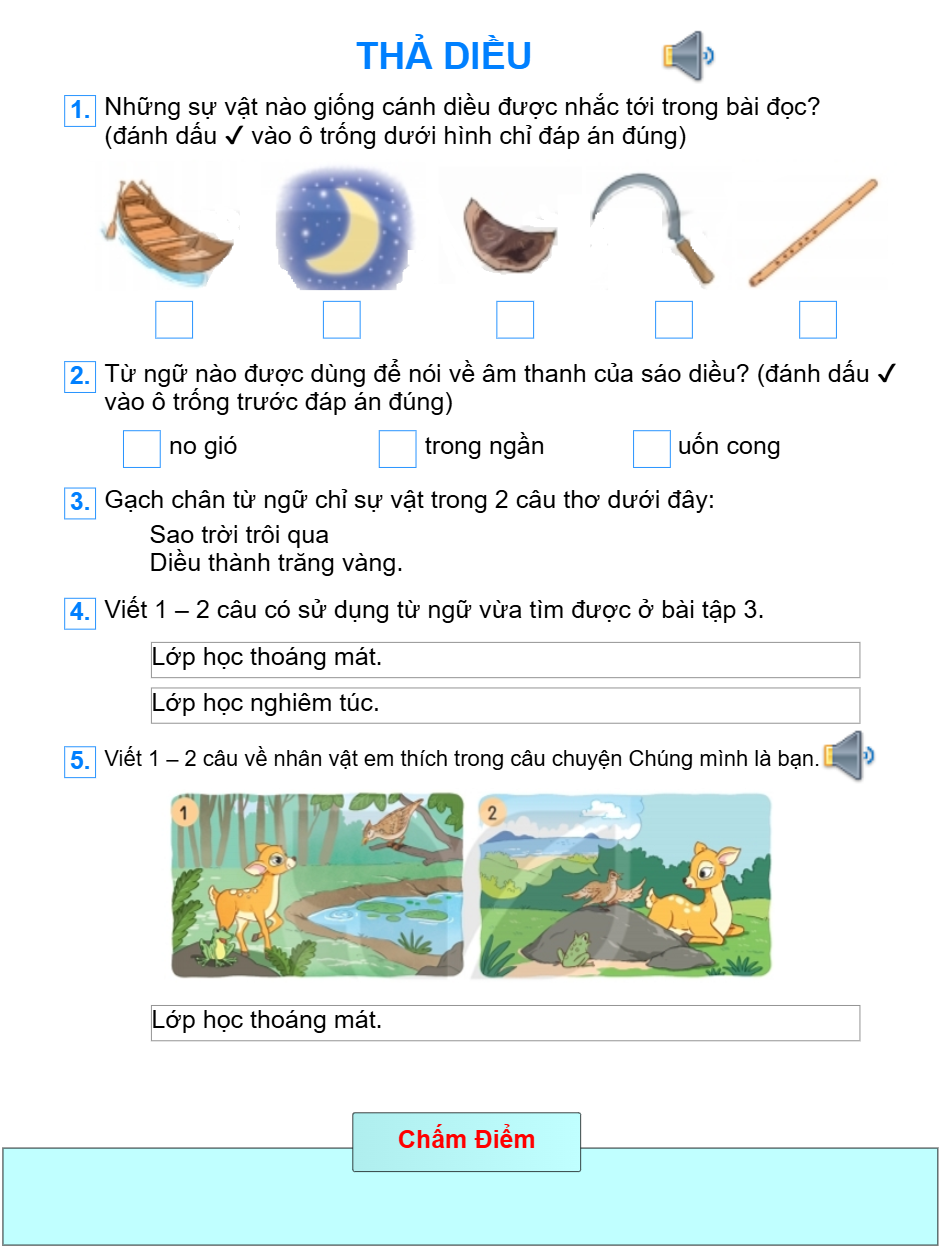 Bài 21: Thả Diều