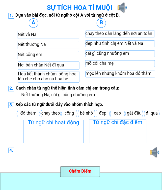 Bài 25: Sự tích hoa tỉ muội