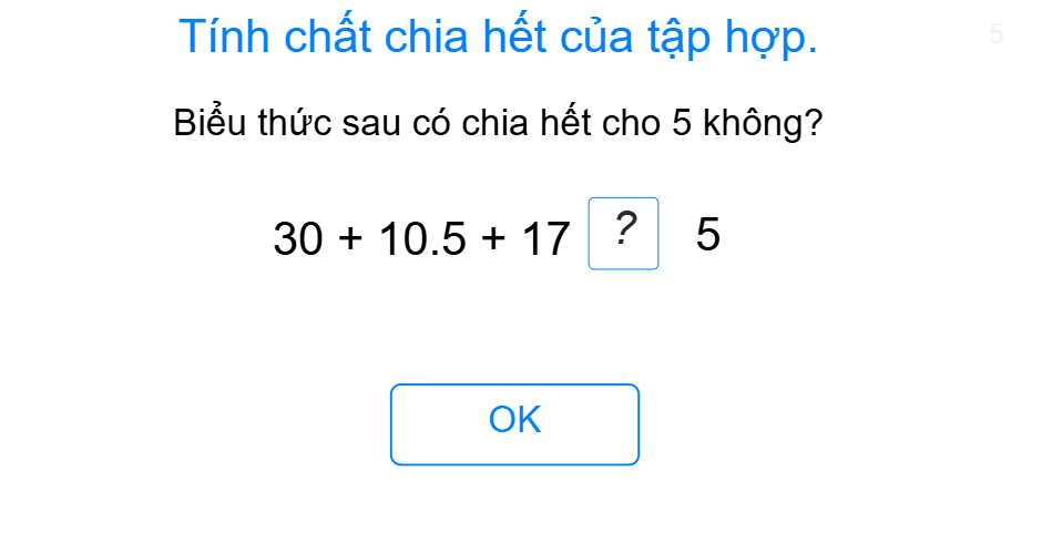 Bài 8: Tính chất chia hết của tập hợp