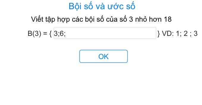 Bội số và ước số