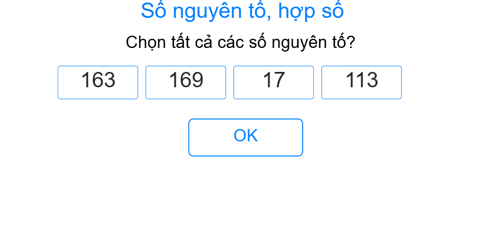 Số nguyên tố, hợp số
