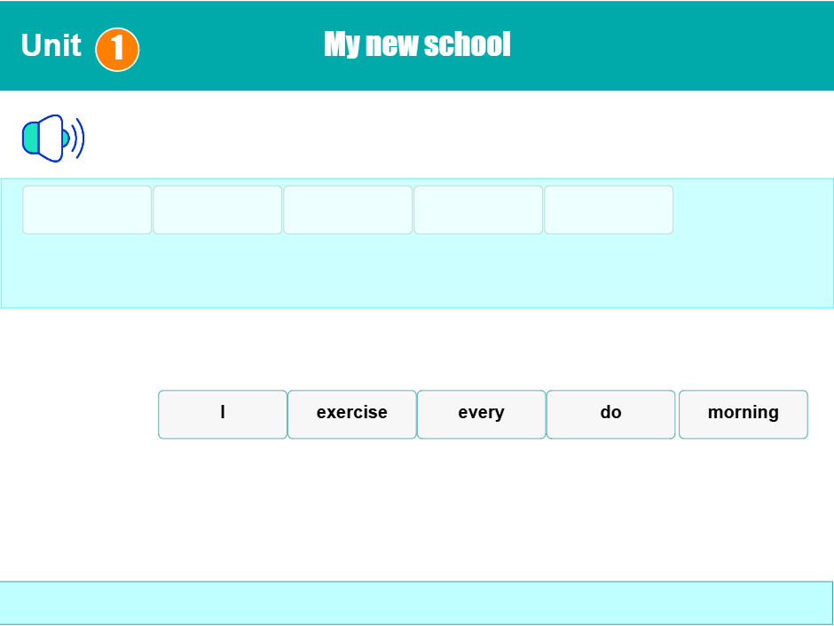 Unit 1: My new school