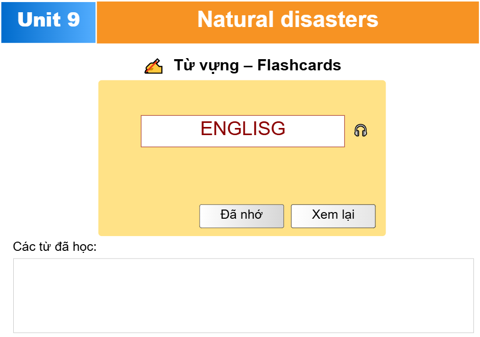 Unit 9: A first-aid course