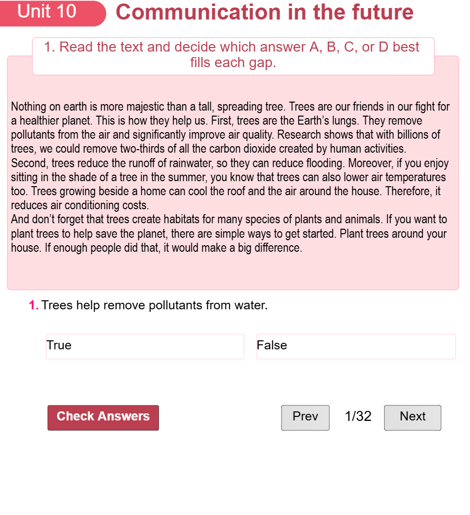 Unit 10: Communication in the future