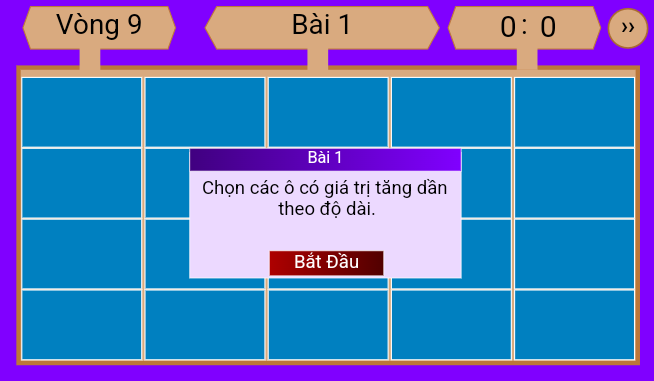 Vòng 9: Đơn vị đo độ dài