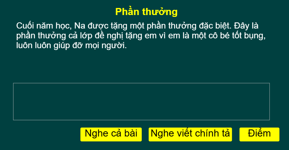 Tuần 2: Phần thưởng