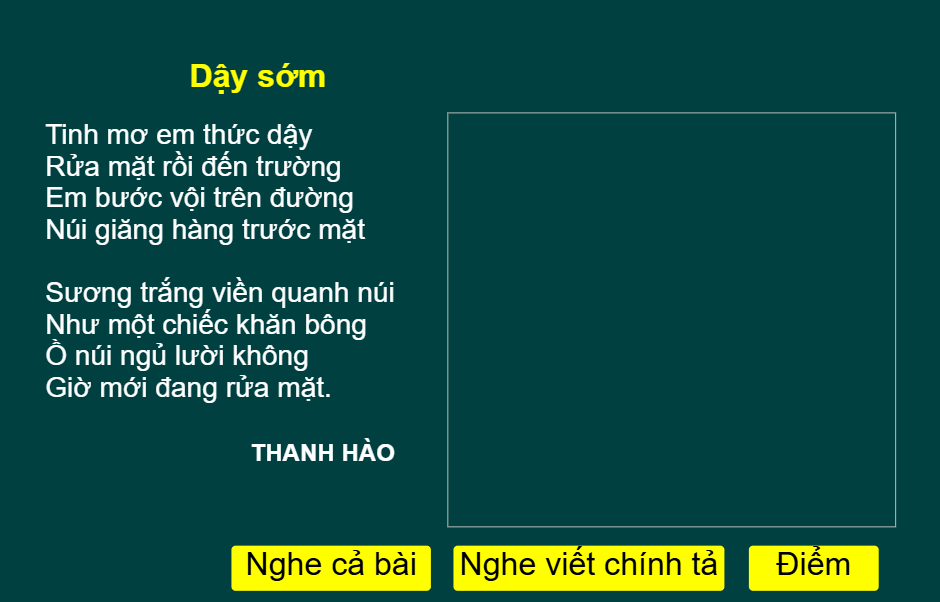 Tuần 9: Dậy sớm