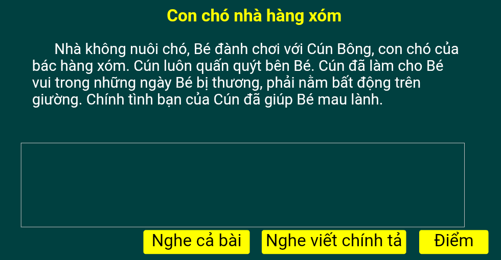 Tuần 16: Con chó nhà hàng xóm