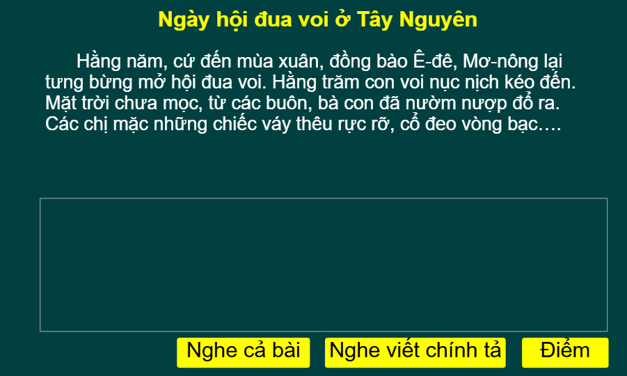 Tuần 23: Ngày hội đua voi ở Tây Nguyên