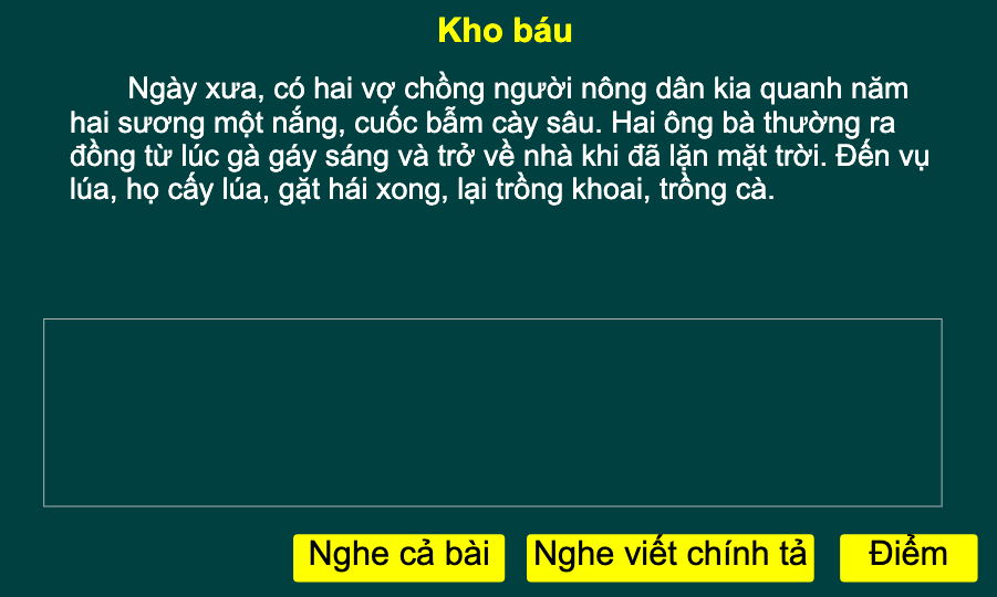 Tuần 28: Kho báu