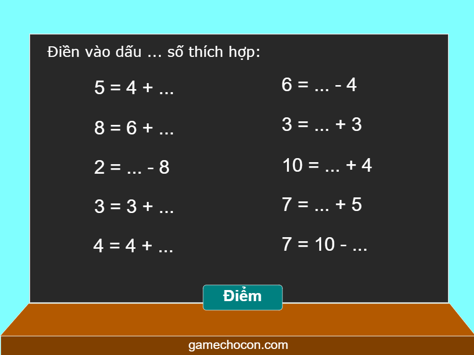 ôn tập học kỳ 1 lớp 1 môn toán