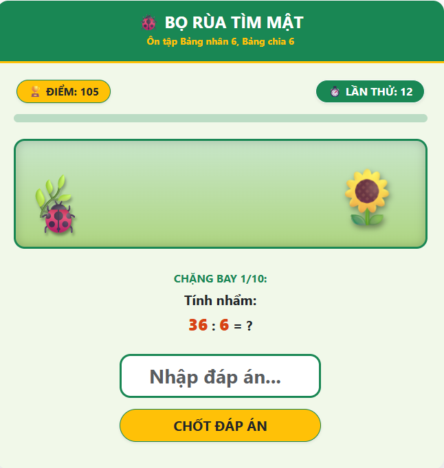 Bài 9: Bảng nhân 6,  bảng chia 6