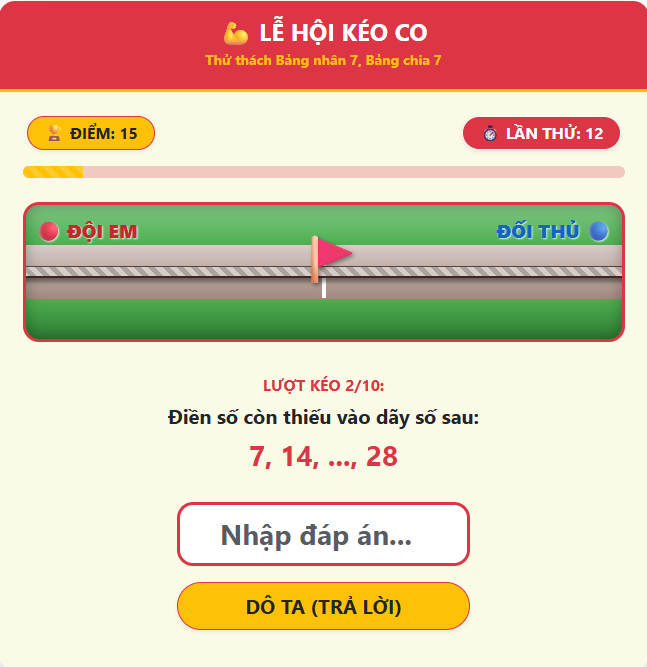 Bài 10: Bảng nhân 7, bảng chia 7