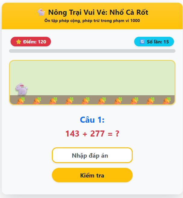 Bài 2: Ôn tập phép cộng, phép trừ trong phạm vi 1000