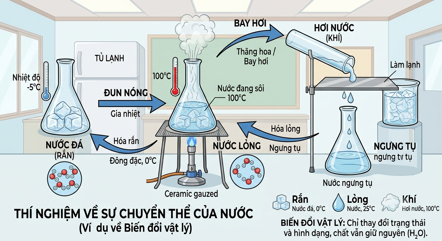 --Image of: --Sơ đồ mô tả phản ứng hóa học giữa hydrogen và oxygen tạo thành nước