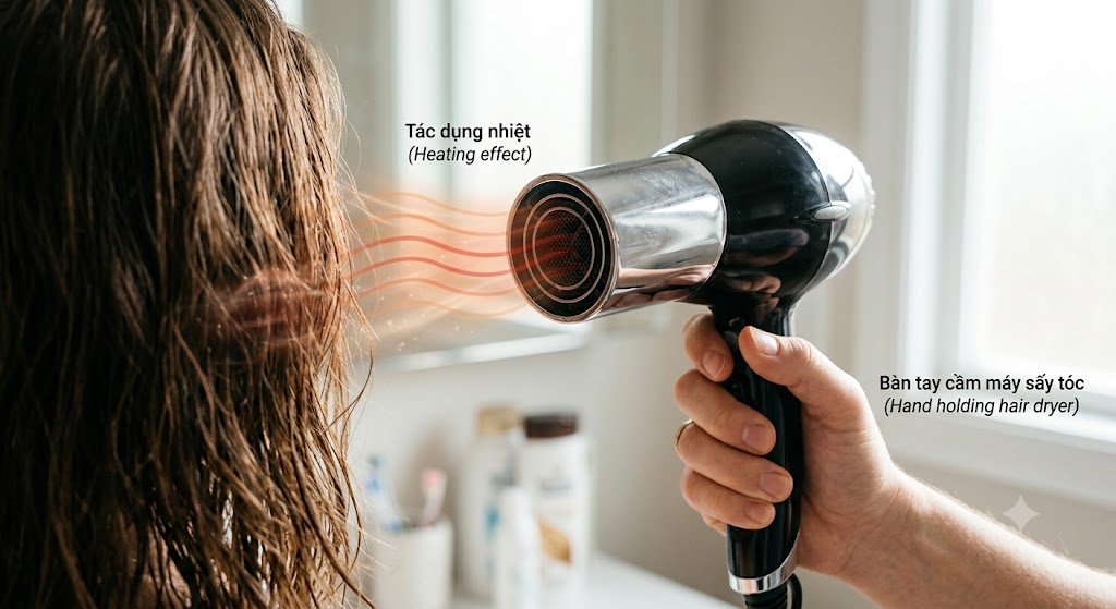 Hình 15.1 - Tác dụng nhiệt